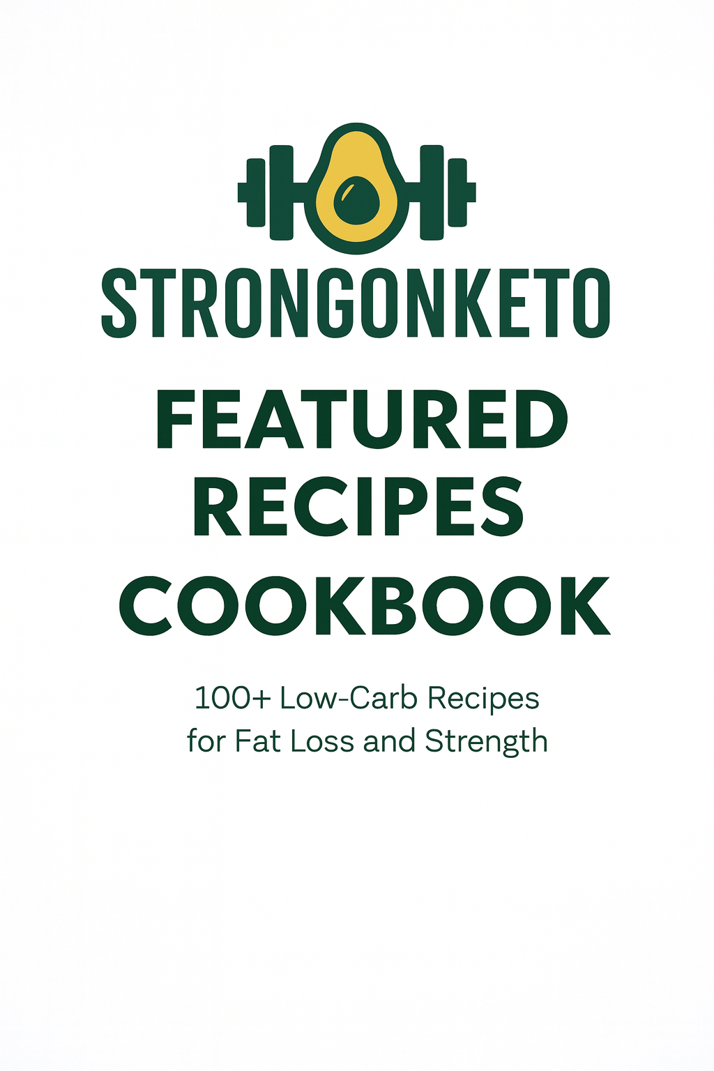 StrongOnKeto Cookbook preview